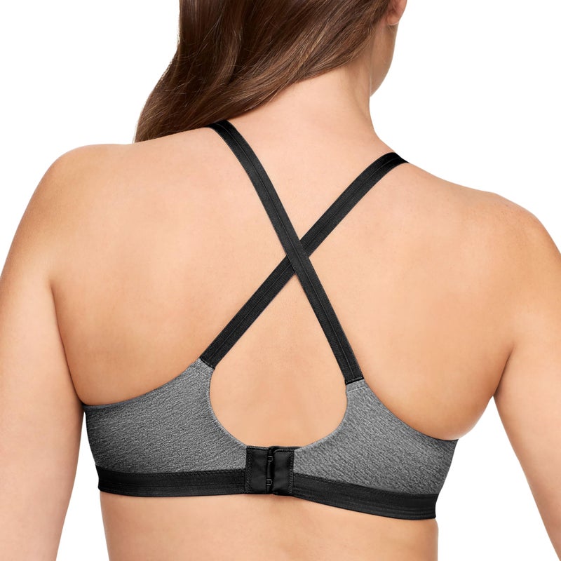 Warner's Women's Play It Cool Stay Cool and Dry Wireless Lift Comfort Bra RN3281A, Dark Gray, 38D - Image 2